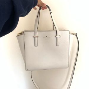 White Kate Spade Purse